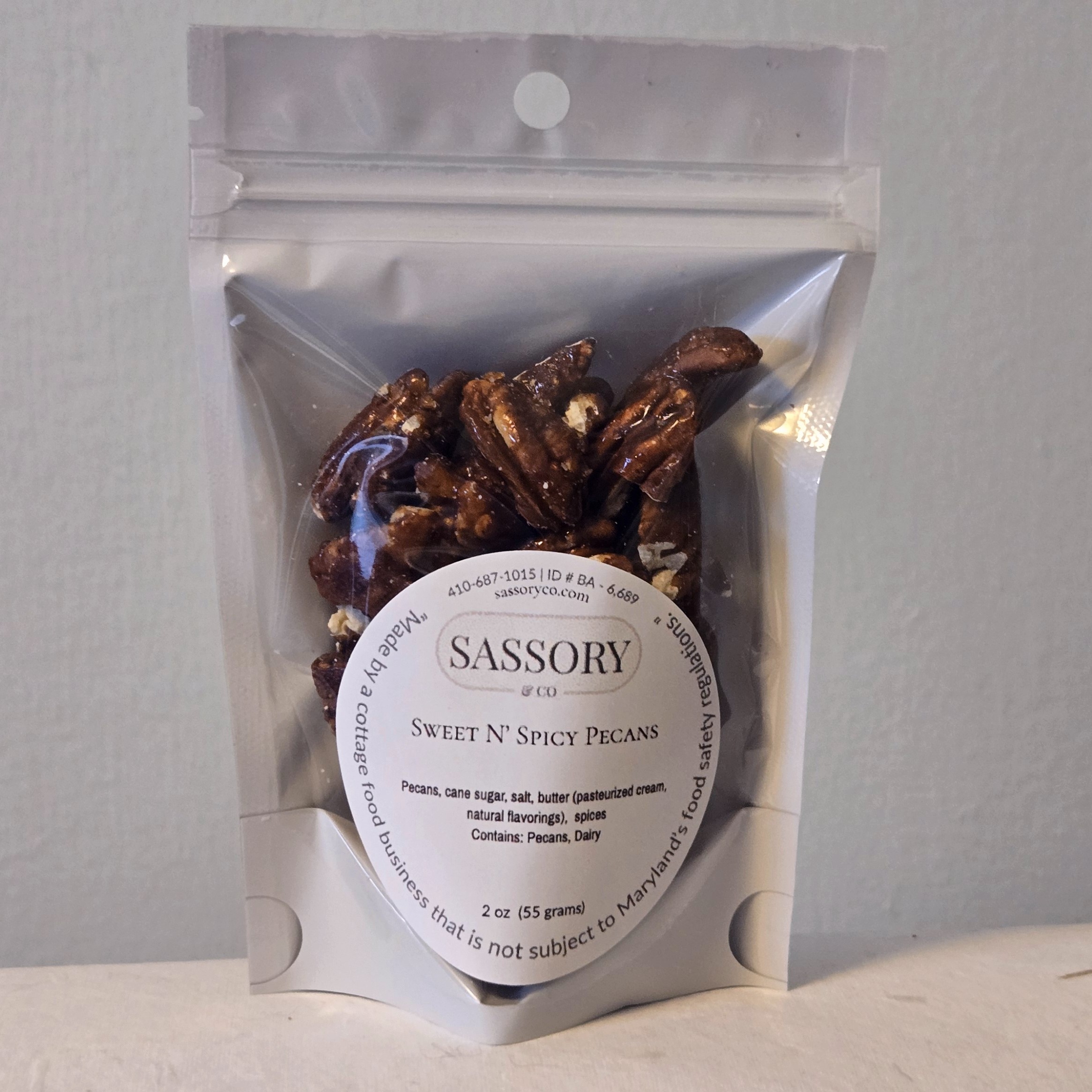 sweet and spicy pecans