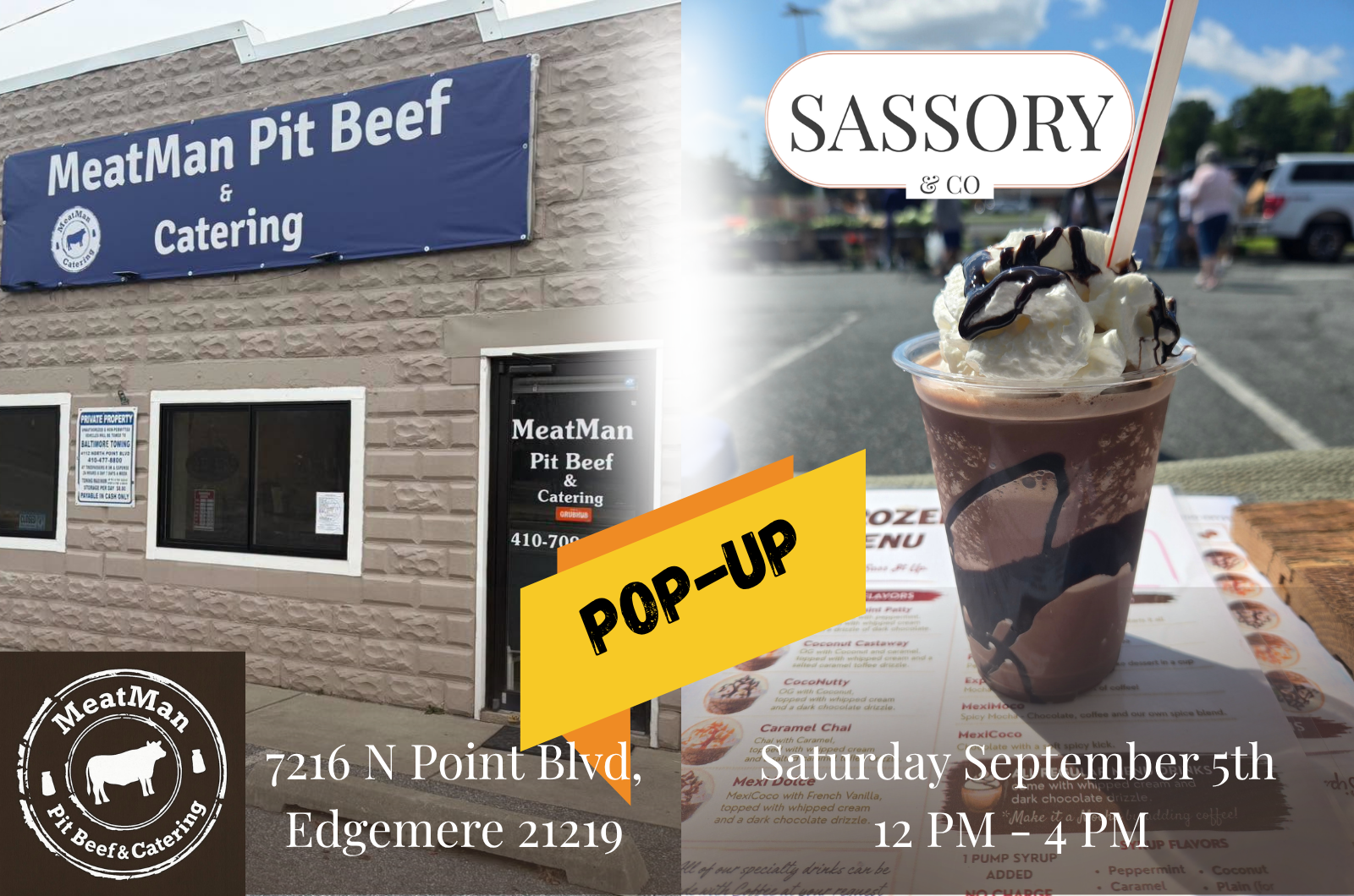 pop up at meatman pit beef