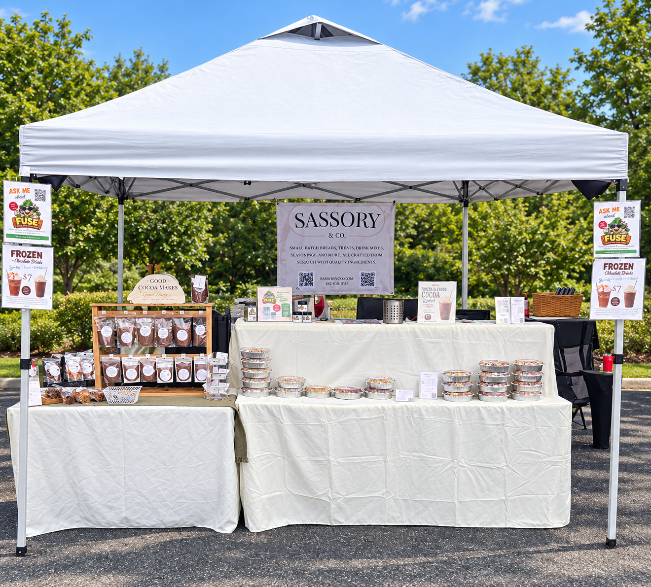 Sassory Booth